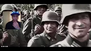 German World War 2 Rare Footage (In Colour) Reaction