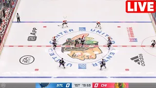 NHL LIVE - Chicago Blackhawks vs St  Louis Blues - 28th September 2023 | NHL Full Match NHL 24