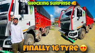 Shocking 😮 Surprise || Finally 16 Tyre Truck Lay Liya 😍