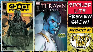 Before Release Weekly Comics Review Ghost Machine, Thrawn, Power Pack, Beast World, X-Force, GODS