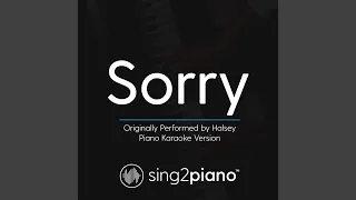 Sorry (Originally Performed by Halsey)