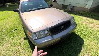 2011 Ford Crown Victoria Police Interceptor (P7B) - Arizona Beige Metallic Review