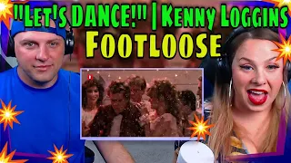 REACTION TO "Let's DANCE!" | Kenny Loggins Footloose Ending Scene | THE WOLF HUNTERZ REACTIONS