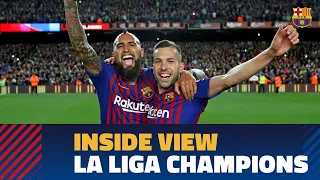 [BEHIND THE SCENES] LaLiga title celebrations from the inside