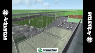 Projeto 3D Campo de Futebol Society em Grama Sintética - Maceió - Bairro Trapiche