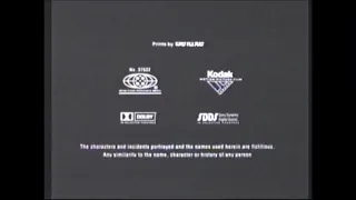 Godzilla 2000 (1999) End Credits (TNT 2002)
