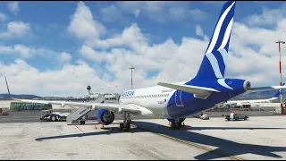 MSFS | HD | Island Hopping | Skiathos, Chios, Mykonos | A320neo | Aegean Airlines