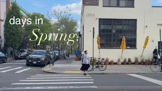 days in spring | getting out of a creative rut, moments in brooklyn, reunited with friends