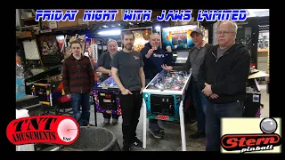 Friday Night with JAWS Limited Edition Pinball! TNT Amusements