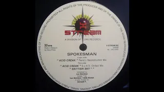 Spokesman - Acid Creak (Pierre's Reconstruction Mix)