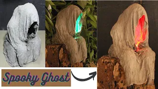 Make Spooky Halloween Ghost With Cement | Sadguru FRP Products | Cement Craft DIY