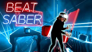 Mum Tries Out Beat Saber 1.20 (2022)