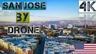 San Jose California United States Drone View 4k