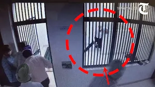 Watch CCTV footage of former Punjab DGP Sumedh Singh Saini collapsing in lock-up