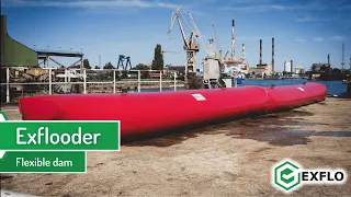 Exflooder - Portable flood barrier