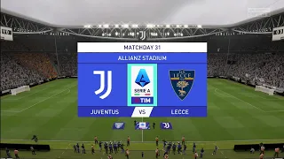 FIFA 23 | Juventus vs Lecce - Allianz Stadium | Gameplay