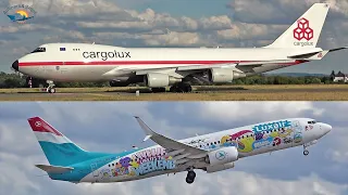 LUXEMBOURG Airport Planespotting 2020 with great NEW Special Liveries and many Boeing 747