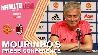 Mourinho's Press Conference | Man Utd v AC Milan | Watch Live on MUTV!