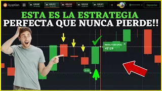 🔥99,9% ACERTIVO la mejor ESTRATEGIA  para Opciones Binarias (IQ OPTION 2024) 🤑