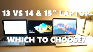 13 vs 14 & 15,6 Inch Laptop - Size, Weight & Performance - Which Should You Choose?