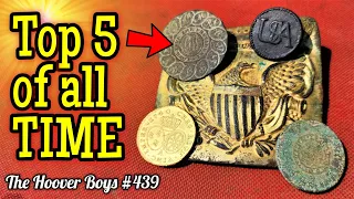 My Top 5 GREATEST Metal Detecting FINDS of All TIME Compilation