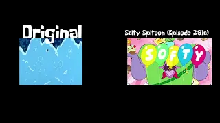 SpongeBob SquarePants Intro Comparison (Original VS Salty Spitoon)