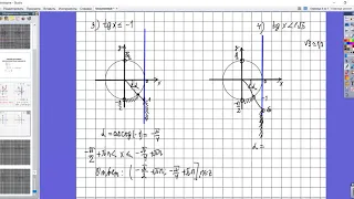 Решение тригонометрических неравенств урок4 тангенс, котангенс