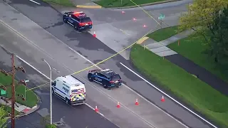 Chopper video following fatal Auburn Hills pedestrian crash