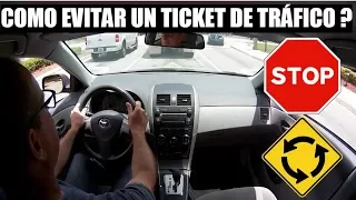 COMO CONDUCIR UN AUTO  CONSEJOS PARA EVITAR UNA MULTA DE TRAFICO EN USA