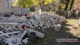 Видео "Новости-N": Разрушенное здание Херсонского апелляционного суда