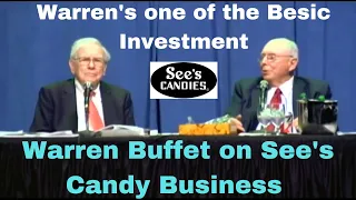 Warren Buffet and Charlie Munger Explains See's Candy Business