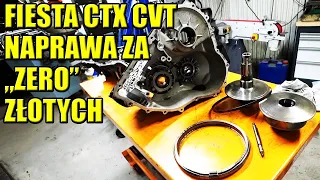 FIESTA CTX CVT NAPRAWA SKRZYNI ZA DARMO ORAZ JEJ OSZAŁAMIAJĄCE EFEKTY!!!