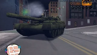 GTA 3: How to get a Tank