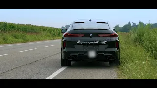 Supersprint exhaust for BMW F96 X6 M "Competition" X-Drive 4.4i V8 (S63M - 625 Hp) 2020