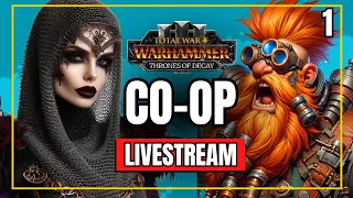 🔮 Chaos BEGON! 🔮 Elspeth & Malakai Total War WARHAMMER III's Thrones of Decay DLC Multiplayer CoOp