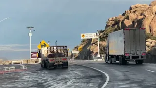 La Rumorosa después de la lluvia