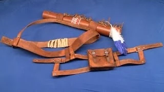 Connor costume (AC3): weapon belts, quiver & pouch tutorial