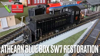 Athearn Blue Box SW7 Restoration ⛽️🧰 Can We Fix It?