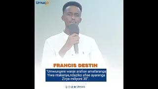 Francis Destin yatwaye PRIMUSIC aradusiguriye uko vyagenze hamwe n'icatumye  ahitemwo Fou de toi