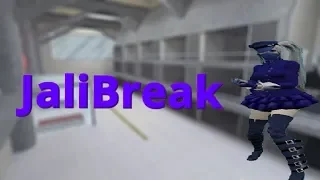 Играю с Девушкой  на JailBreak #1 Попробуй убежать из тюрьмы cs 1 6