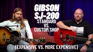 Gibson SJ-200 Original vs. Gibson Custom Shop Orianthi SJ-200 Comparison