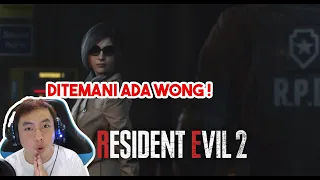 PERJALANAN LEON DITEMANI DENGAN ADA WONG ! RESIDENT EVIL 2 INDONESIA - LEON STORY PART 8