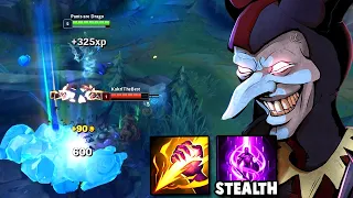 Shaco Level 1 Invade with Teleport is pretty INSANE. (Perma Invade Strategy)