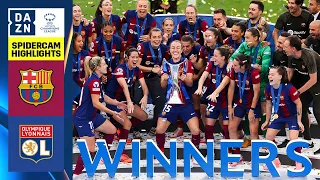 SPIDERCAM HIGHLIGHTS | All The Best Angles Of Barcelona vs. Olympique Lyonnais (UWCL Final 2024)