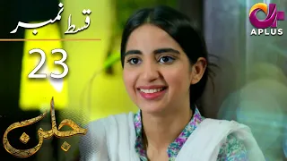 Jallan - Episode 23 | Aplus Dramas | Saboor Aly, Imran Aslam, Waseem Abbas | C1D1O | Pakistani Drama