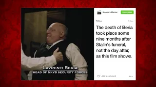 Movie mistakes: The Death of Stalin (2017)