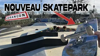 NOUVEAU SKATEPARK LOCAL (il est ouf) !