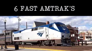 AMTRAK  TRAINS "Capitol Limited"  (6 FAST TRAINS)