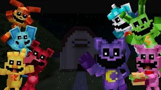 Smiling​ critters​ cartoon​ in​ minecraft​