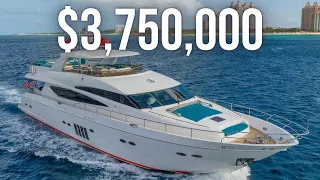 $3,750,000 95' Princess SuperYacht Tour